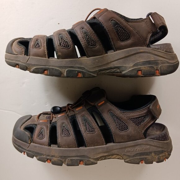 Poshmark: Skechers Relaxed Fit Fisherman Sandals Brown 7 - Picture 5 of 10